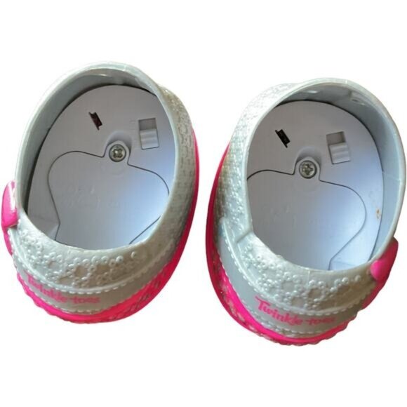 Cabbage Patch Skechers Twinkle Toes CPK Doll Shoes Star Light Up 2014 JAKKS - Picture 4 of 7